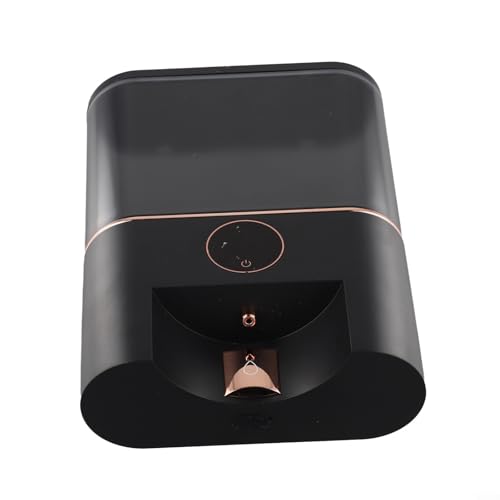 Dispensador de enjuague bucal montado en la pared con función automática y 2 tazas con capacidad para 500 ml de enjuague bucal (blanco)