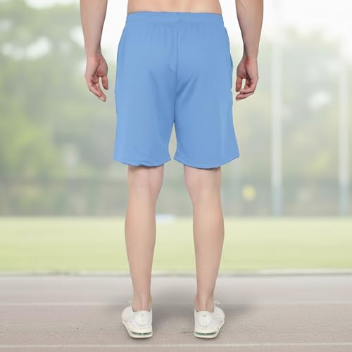 Image of DIA A DIA Unisex Lightweight Polyester Blend Casual Shorts - Comfortable Everyday Summer Shorts with Breathable Fabric