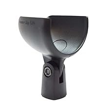 Holds you harp mic safely and securely on a mic stand. Soft but strong plastic, with no sharp edges Perfectly matches the shape of the microphone Easy to take out and replace - but can't fall out accidentally Rotates forward and backwards by up to 90...