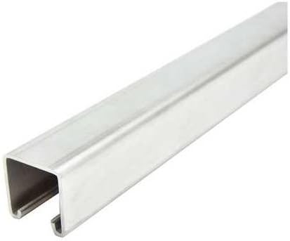 ZSI Z1000-12SS Z1000 Series Z-Strut Solid Channel, 12 gal, 304 Stainless Steel, 1' - 0" Length, 1-5/8" x 1"
