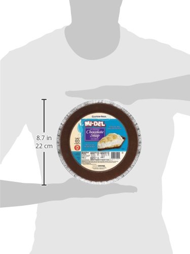 Mi-Del GF Pie Crust, Chocolate Snaps, 7.1 Oz (12 Pk)