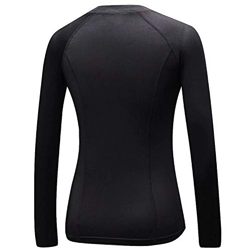 Sillictor Womens Theraml Base Layers Women Compression Sports Tops for Ski Running Hiking Cycling - Image 3