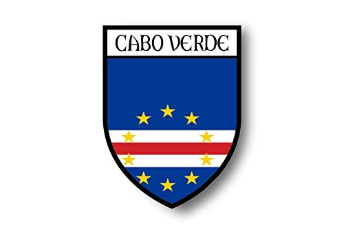 Akachafactory Autocollant Sticker Voiture Moto Blason Ville Drapeau Cap Vert