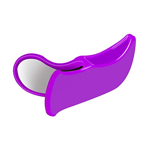 ZYX Hip Trainer Beautiful Butt Clip Basin Muscle Postpartum Rehabilitation Pelvic Floor Muscle Inner Thigh Buttocks Exerciser,Purple
