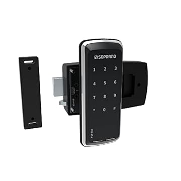 Fechadura Digital de Sobrepor Uso Externo PRE SENHA FSP100 Soprano