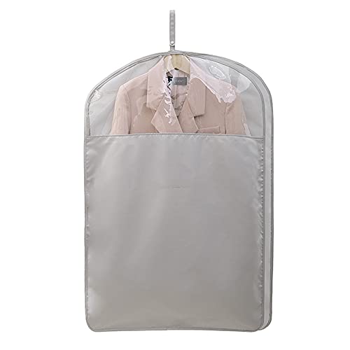 Housse de vêtements de largeur 10 cm en satin pour la protection premium des costumes en laine