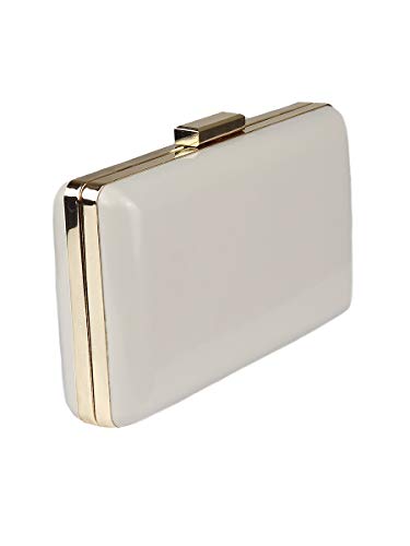 Bolsa Feminino Clutch Festa Mao, Carteira (Bege)