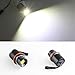 APMAT LED Angel Eyes Ring Halo Bulbs Marker Lights Compatible for BMW 5 6 7 Series X3 X5 (E39 E53 E60 E63 E64 E65 E66 E83), 80W 7000K White Lamps