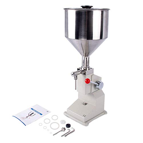 SUSEMSE abfüllmaschine manuelle Flüssigkeitsfüllmaschine, Paste Flaschenfüllmaschine 5â50 ml Abfüllmaschine Flaschenfüller für Wasser Ãl â A03