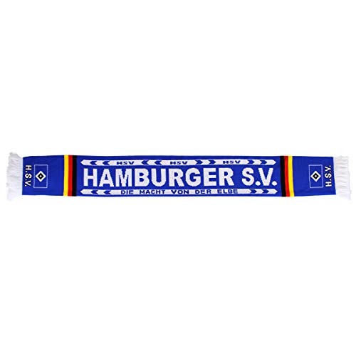 Hamburger SV HSV - Sciarpa con scritta in lingua tedesca, 5 blu., -