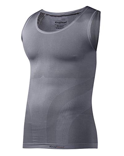 Knapman Compression Tanktop Grey2