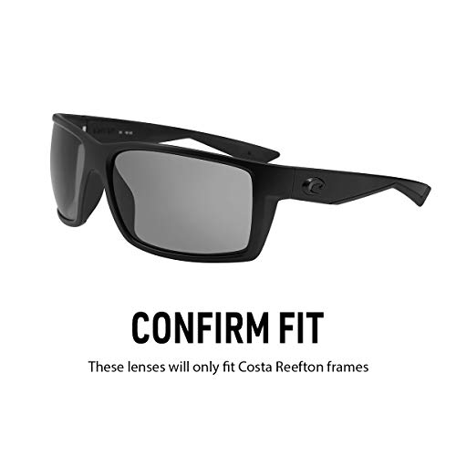 IKON LENSES Replacement Lenses For Costa Reefton Sunglasses (Polarized)