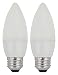 TCP 40 Watt Equivalent 2-pack, LED Frosted Torpedo Deco Light Bulbs, ENERGY STAR Certified, Dimmable, Soft White RLDT5W27KF2