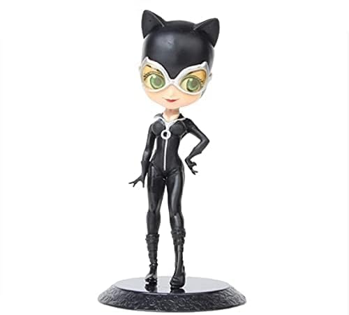 Image of Catwoman Action Figure- Miniature Toy Figure (Doll) Special Edition for Car Dashboard, Decoration, Cake, Office Desk & Study Table (Pack of 1) (Height- 15cm)