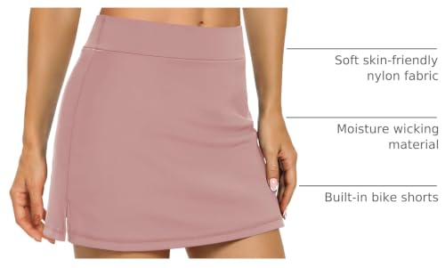 Image of LouKeith Tennis Skirts for Women Golf Athletic Activewear Skorts Mini Summer Workout Running Shorts with Pockets