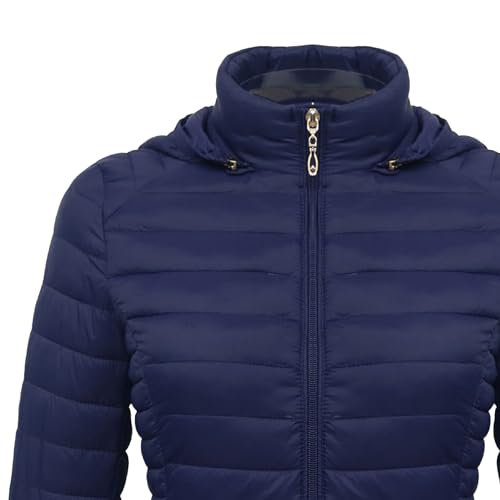 JEsilunmaMY Women's Packable Removable Hood Puffer Jacket Full-Zip Slim Short Down Jacket Insulated Quilted Warm Winter Coat2