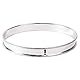 Unbekannt E692 Plain Flan Ring, 2,5 cm tief