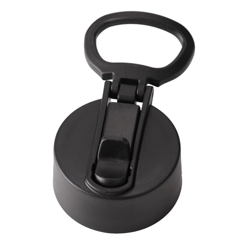 Tapa para botella de enjuague bucal – Tapón de botella a prueba de fugas – Tapa de repuesto para botellas deportivas – Tapa de botella a prueba de fugas con boca ancha y mango antideslizante – Gran