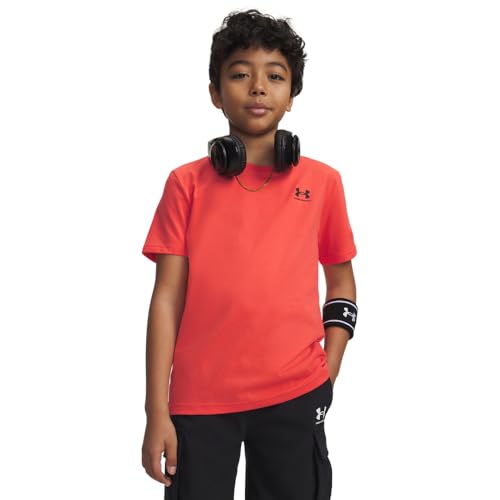 Image of Under Armour Kids Sportstyle Left Chest Short Sleeve T-Shirt (Big Kid)