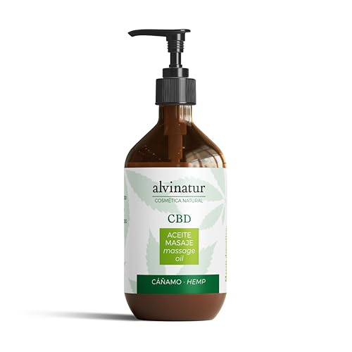Huile pour massage corporelle au chanvre - BIO certificat - 250ml...