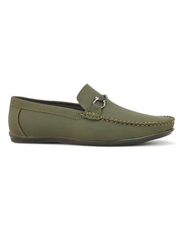 Image of SIR CORBETT Leather Loafers for Men (Size 6 to 13)