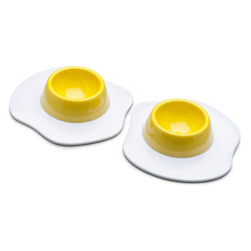 Zeal Set of 2 Egg Cups, Egg Design