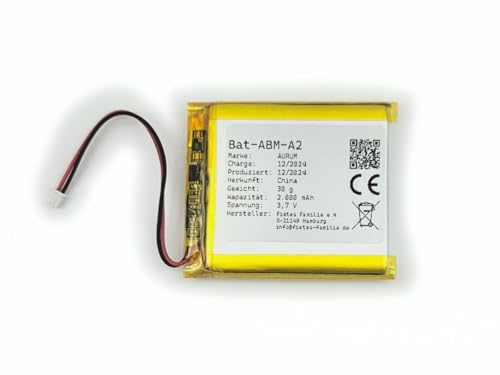 AURUM - AURUM Batterie pour écoute-bébé GHB ABM800 avec caméra pour personnes âgées 2,8" avec télécommande d'urgence - 2000 mAh