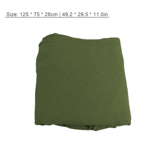 Feuilles de lit de bébé en gaze de coton bohème de jardin