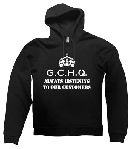 Sweat à capuche GCHQ Always Listening en coton