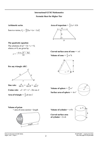 New Edexcel International GCSE Maths Practice Papers: Higher - for the Grade 9-1 Course: ideal for catch-up and exams in 2022 and 2023 (CGP IGCSE 9-1 Revision) - Image 4