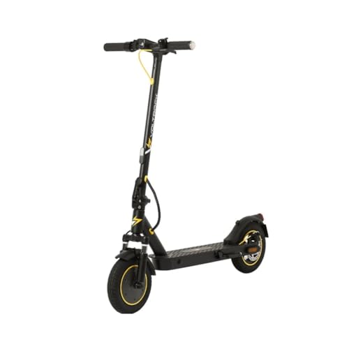 Voltrock F-Wasp 350 Patinete Eléctrico Homologado DGT, Motor 350W, Autonomía hasta 30 km, Suspensión Delantera, Intermitentes, Doble Freno, Ruedas Neumáticas 10', Plegable