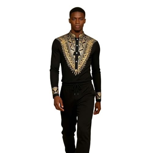 Vêtements arabes traditionnels de type caftan Dubaï et dashiki africain