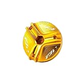 Forme unique : l'apparence frappante du bouchon de remplissage d'huile de moto ajoute une texture brillante à votre moto.