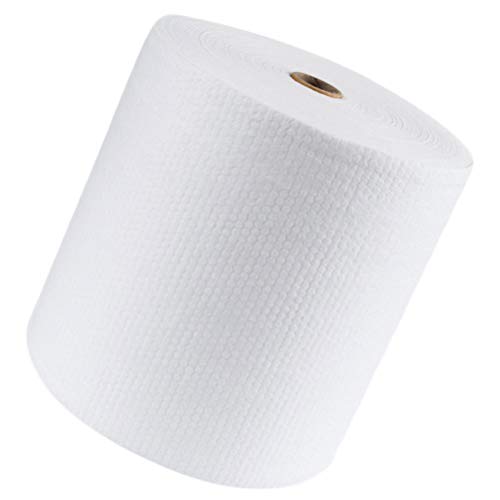 SOLUSTRE Rollo de Toallas de Algodón Desechables Toallitas Absorbentes de Agua Multifuncionales para Eliminar El Maquillaje Limpiar La