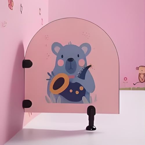 Mampara de baño infantil para mejorar la privacidad de los niños en zonas públicas