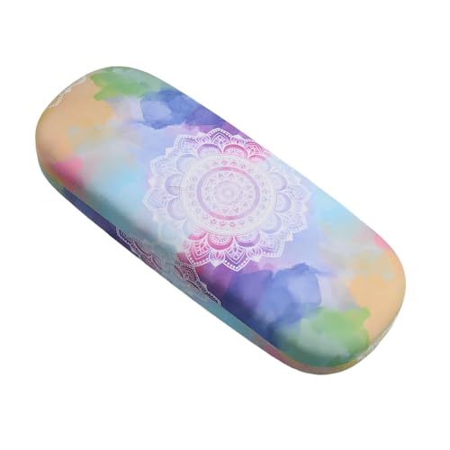 Image of PERFECTSIGHT Hard Shell Eyeglasses Case, PU Leather Protective Glasses Case, Cute Eyeglass Case for Women Men Girls