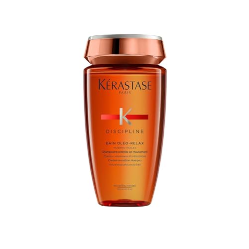 Kérastase, Discipline Oléo-Relax, Shampoo Nutriente & Anti-Crespo, Per Capelli Indisciplinati, Voluminosi & Secchi, 250 ml