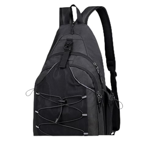 Sac à dos de voyage pour homme noir sac à bandoulière multifonctionnel
