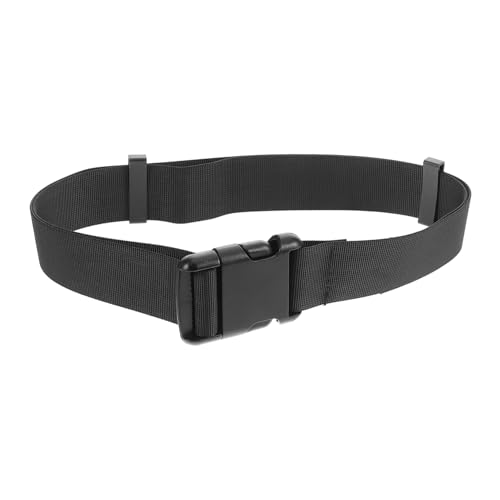 Heavy Duty Men Stretch Hiking Belt Adjustable Elastic Web Belt for Outdoor Adventures Quick-release Buckle for Comfortable Fit for Hiking Training Travel