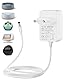 RENGOGA 15W Netzteil Compatible with Echo Dot 3/4 Gen Echo Dot mit Uhr 3/4 Gen Echo Dot Kids Edition 3/4 Gen Echo Show 5 (1./2. Gen.) Echo Spot Fire TV Cube. 12V/1.25A Ladegerät Netzadapter 1.5M Weiß