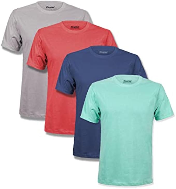 Kingsted T-Shirts for Men Pack - Royally Comfortable - Soft & Fresh Premium Fabric - Well-Crafted Classic Tee
