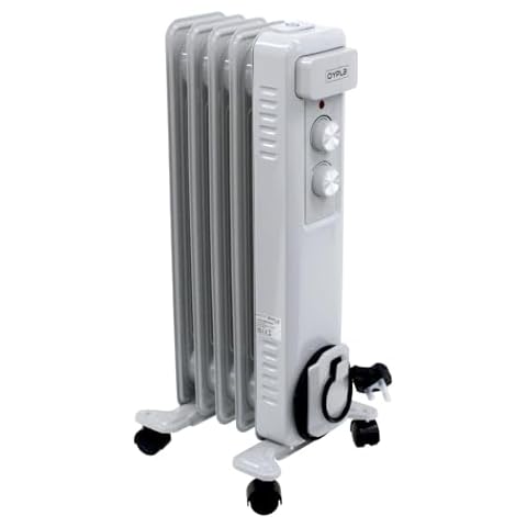 Oypla 1000W 5 Fin Oil Filled Heater Cover