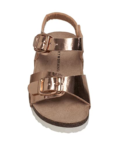 Image of Lucky Brand Unisex-Child Kids' Blanc 2 Strap Sandals Little Kid /Toddler