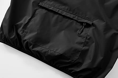 Image of Women's Lightweight Waterproof Jacket Packable Windbreaker Running Coat
