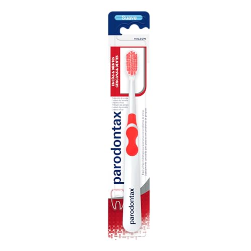 Parodontax, Cepillo de dientes Suave, Encías & Dientes, Ayuda a Detener y Prevenir el Sangrado de Encías