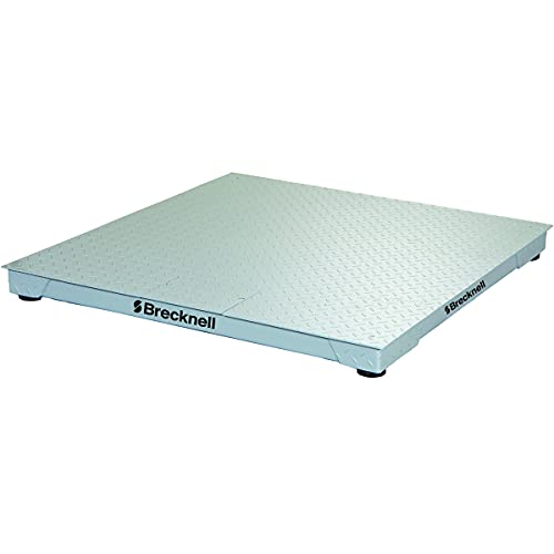 Báscula de piso Brecknell con capacidad de 2500 lb y display LED miniatura 1