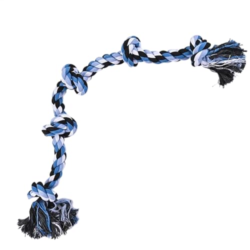 Dog Dentals Rope, Chewing Teething Toys, Size About 90x5x5cm Breed, Indestructible Chewing Tool for Teeth Cleaning and Boredom R