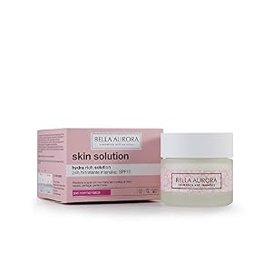 Bella Aurora Crema Facial de Día Hidratante Piel Normal o Seca 30+ Años SPF 15, 50 ml | Prevención Manchas y Anti-Edad…