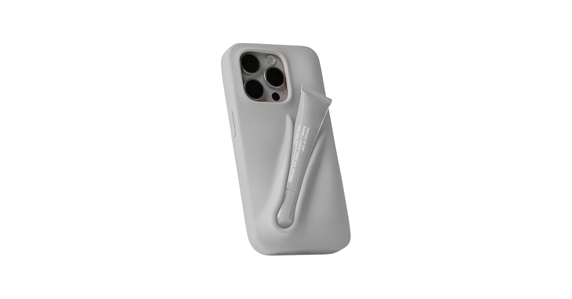 rhode iPhone 16 Proケースlipcase グレー lip case | rhode skin