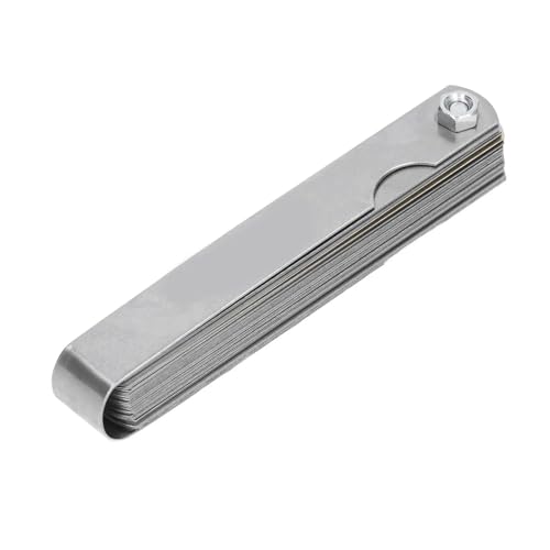 Calibrador de galgas calibradoras VARNOK en acero inoxidable para medición de grosor y ajuste de ensamblajes miniatura 3